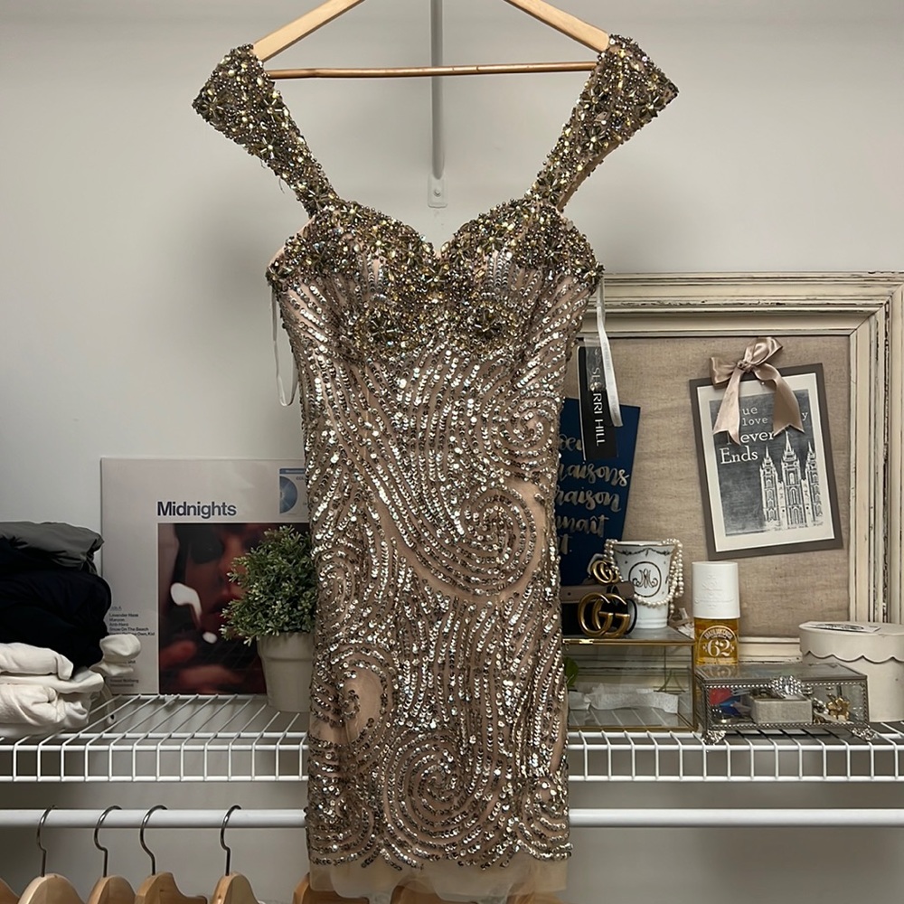 Sherri Hill Eras Tour Sequin Fearless Dress